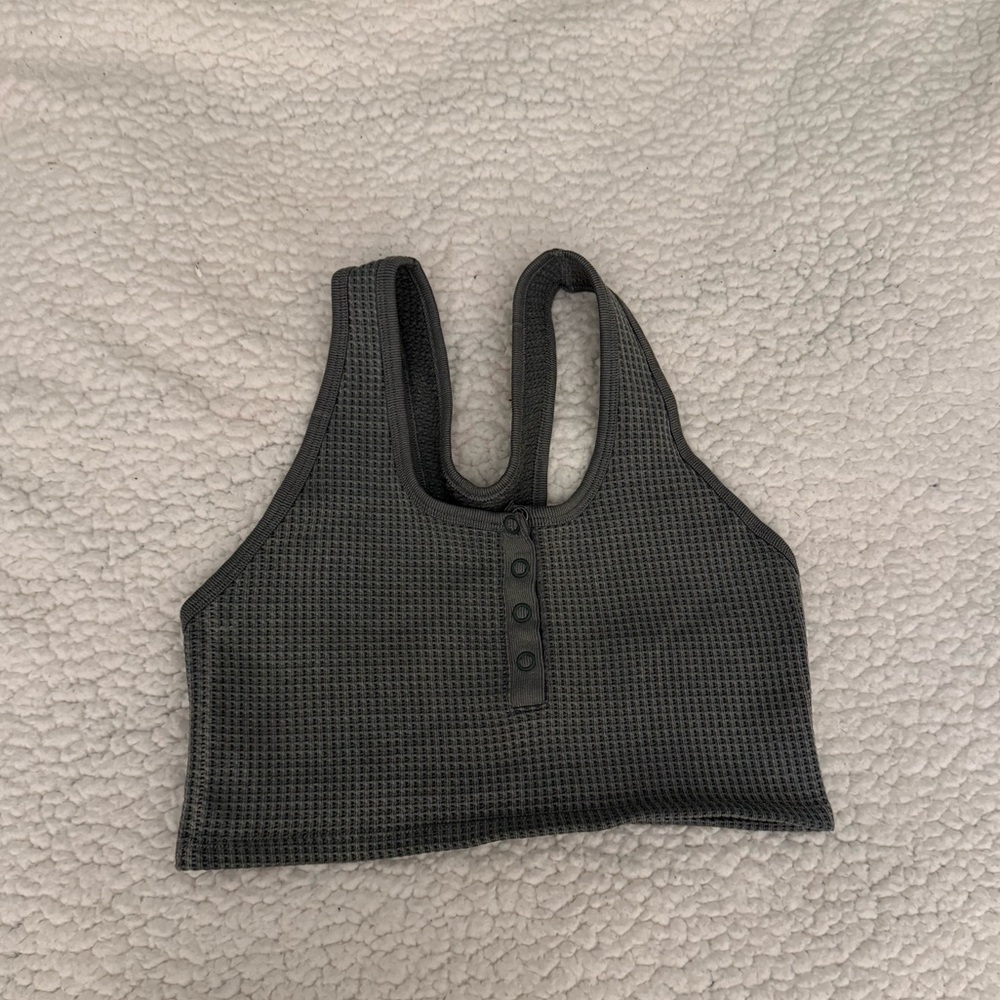 Aeirie green tank top